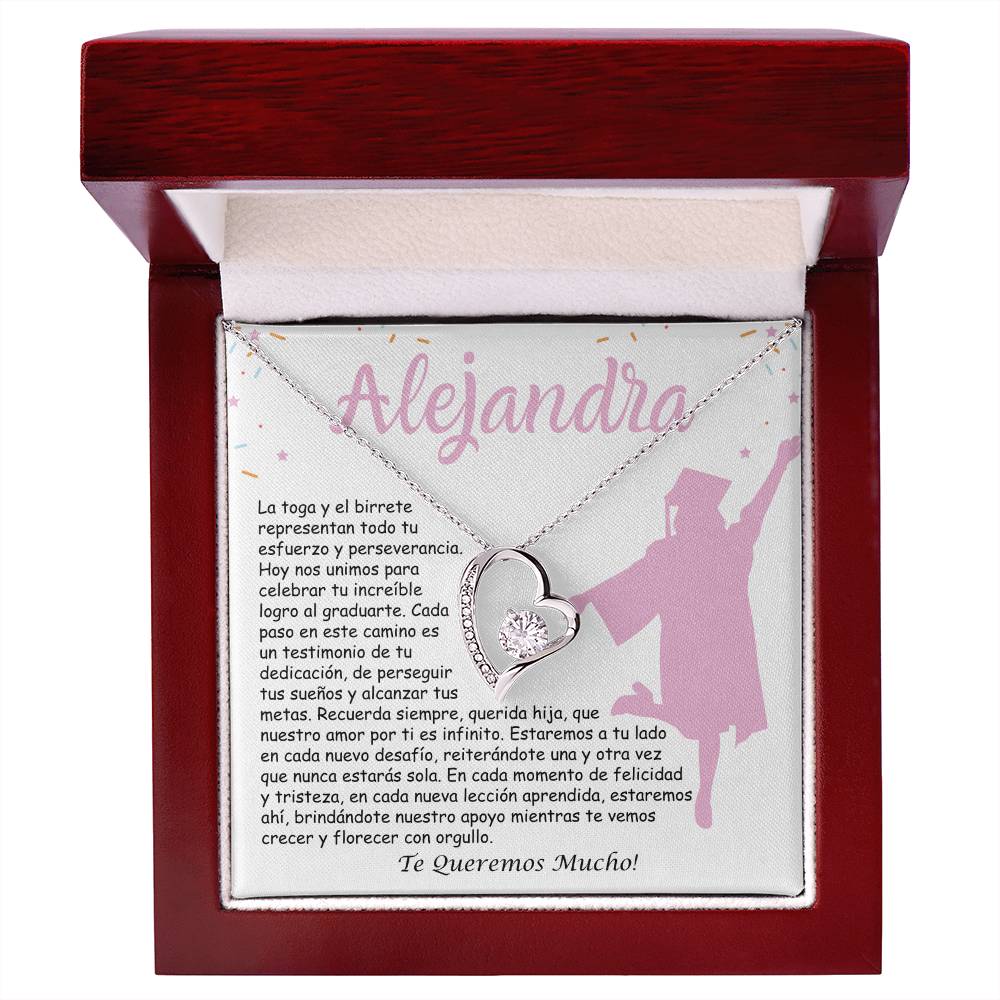 Feliz Graduación Hija | Graduando Color Rosa - FLSPGRADP101