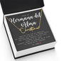 Para Mi Hermana Del Alma Cadena Nombre Personalizable | SSCNNSPF104