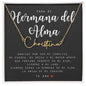 Para Mi Hermana Del Alma Cadena Nombre Personalizable | SSCNNSPF104