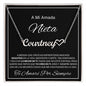 A Mi Amada Nieta Cadena Corazón Nombre Personalizable | NNHCSPGD104B