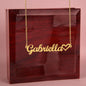 Para Mi Hermosa Hija Cadena Corazón Nombre Personalizable | NNHCSPD100