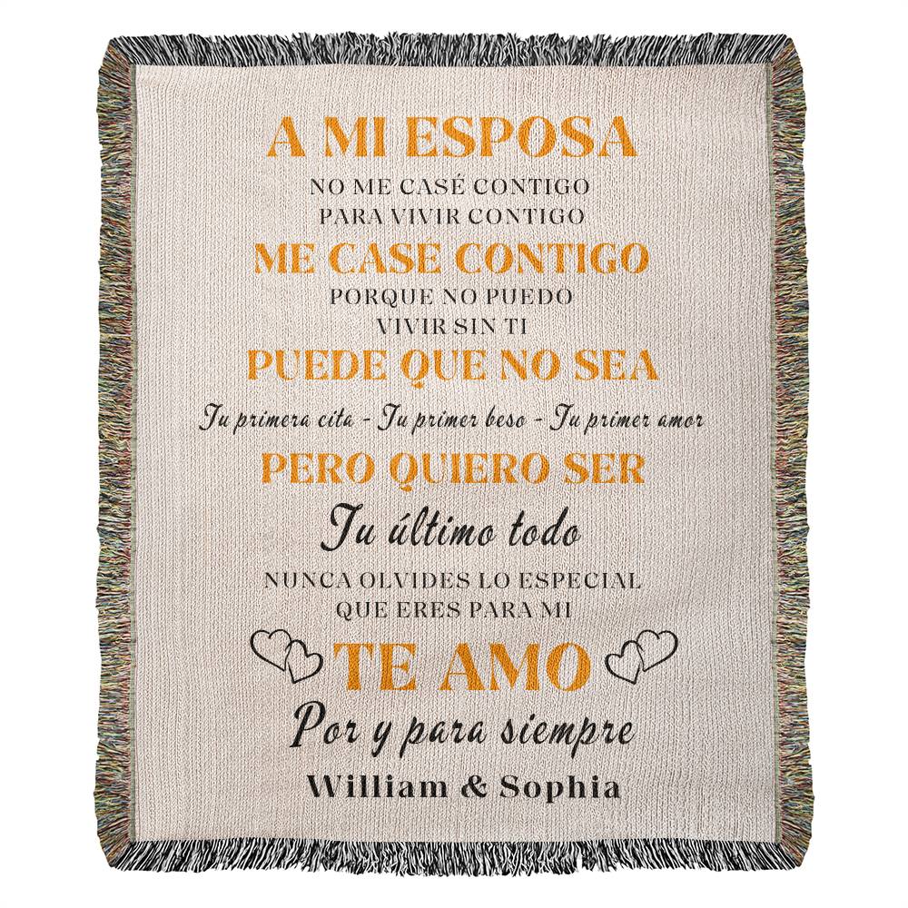 A Mi Esposa Manta - HWBSPW100