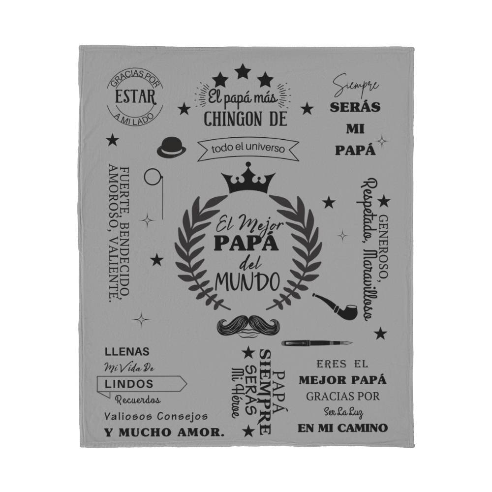 El Mejor Papá Del Mundo Manta - JFBSPD101