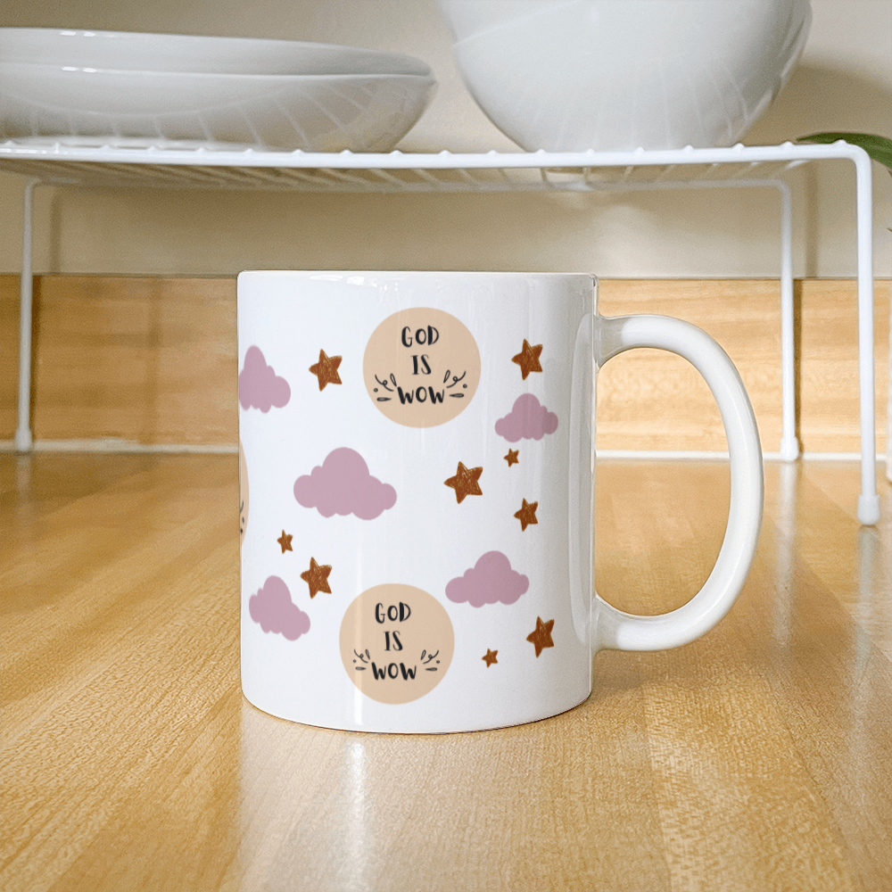 God Is WOW Ceramic Mug - WCMGOD102