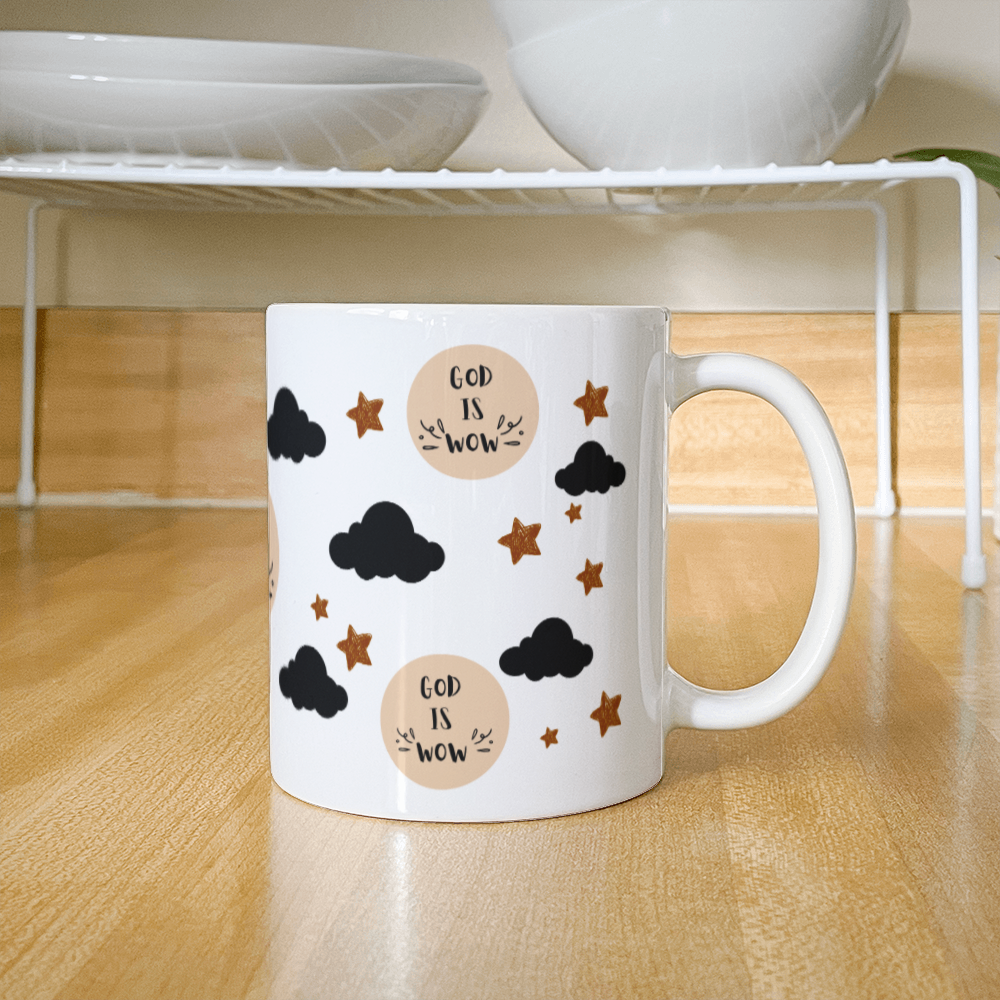 God Is WOW Ceramic Mug - WCMGOD103
