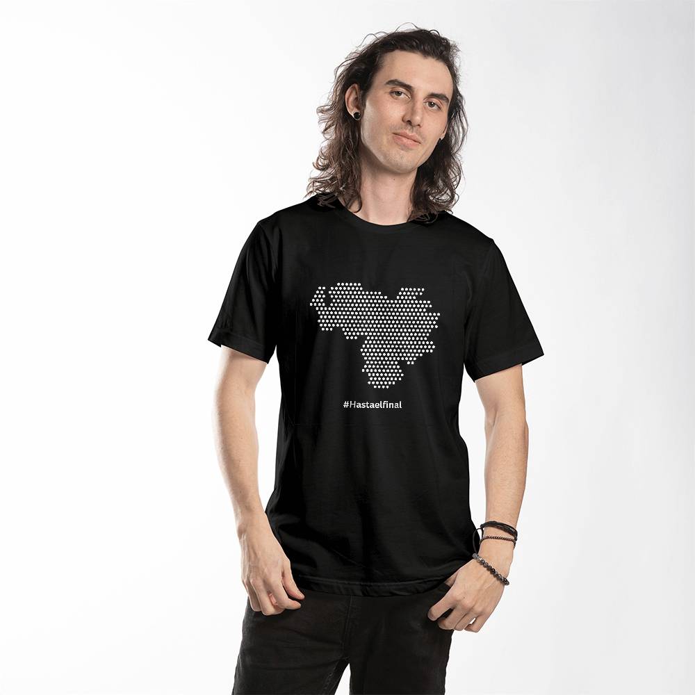 Camisa Hasta El Final Minimalista | Venezuela Libre - SBC3001VEN5
