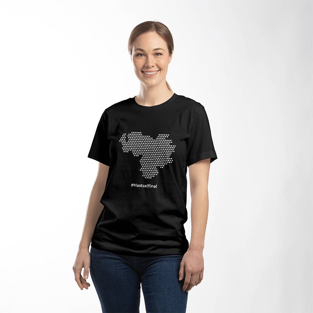 Camisa Hasta El Final Minimalista | Venezuela Libre - SBC3001VEN5