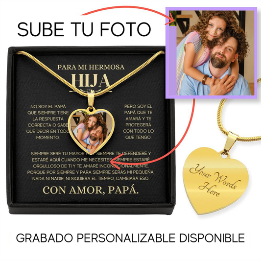 Para Mi Hermosa Hija Dije Foto Personalizada - BUHNSPD111