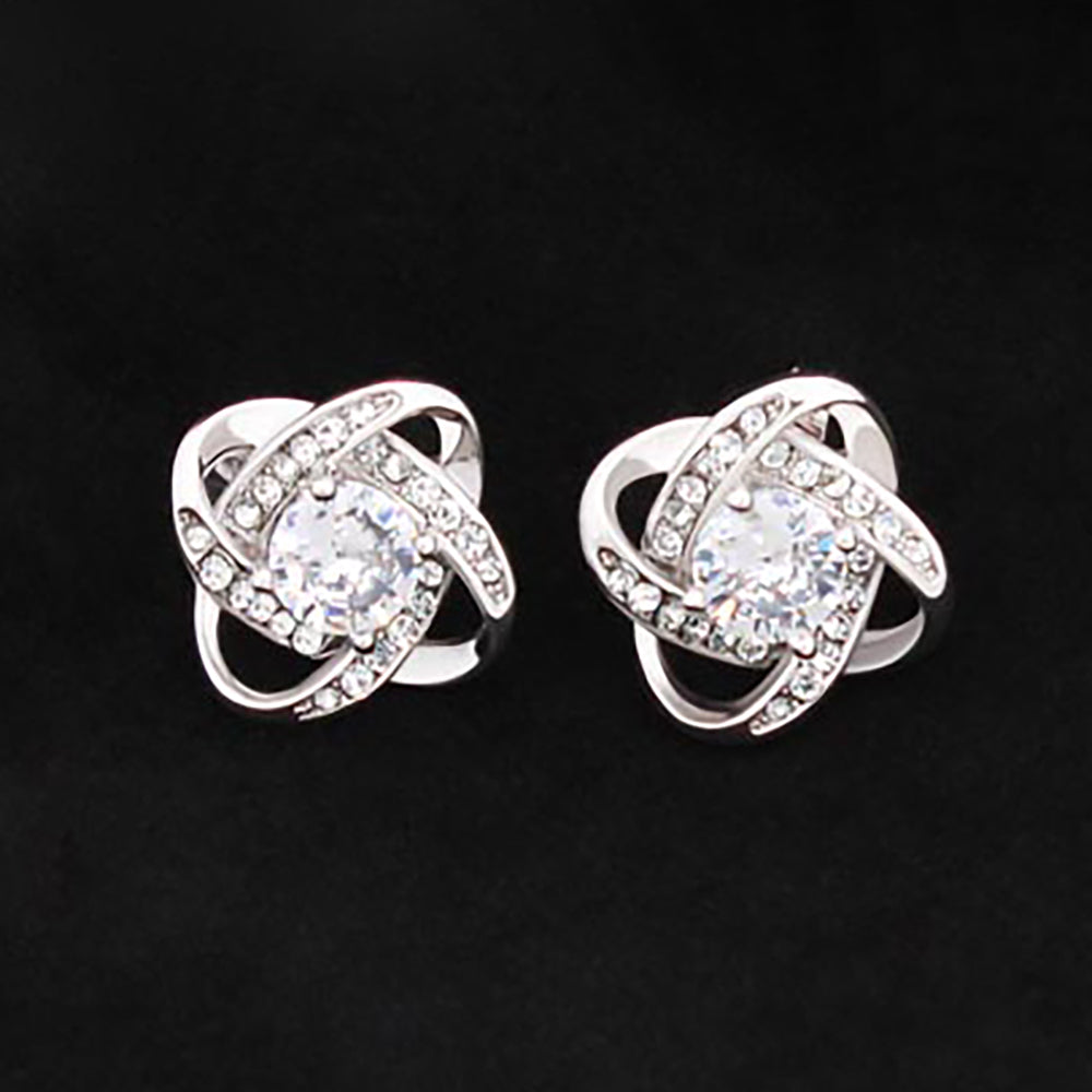 Aretes Nudo De Amor
