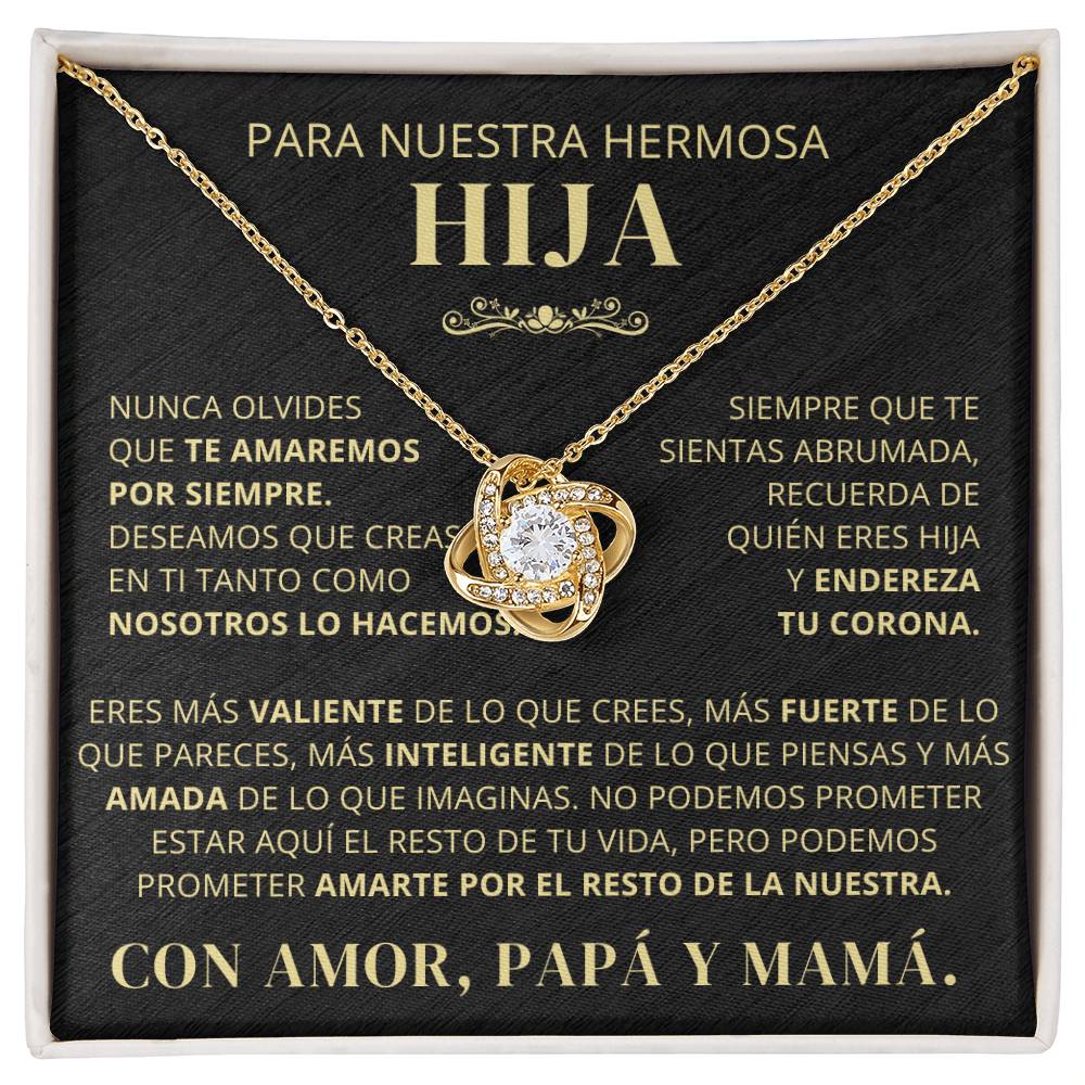 Para Nuestra Hermosa Hija | Con Amor, Papá Y Mamá - LKSPD106