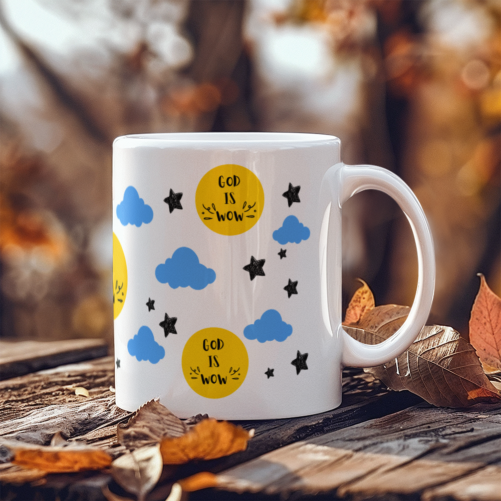 God Is WOW Ceramic Mug - WCMGOD100